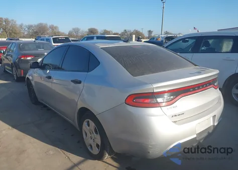2013 Dodge Dart Se from USA, damaged, VIN 1C3CDFAA0DD157672